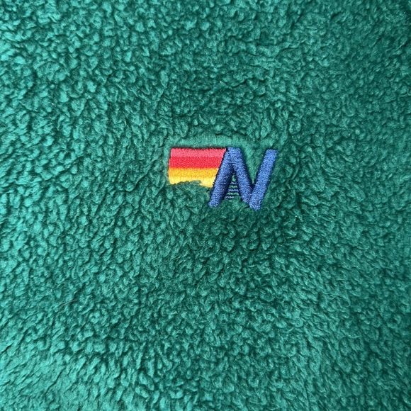 AVIATOR NATION (AV) fleece half zip green size Large - Picture 5 of 7